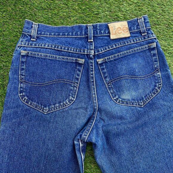 Vintage wash 90s Lee straight leg blue jeans - Picture 3 of 8